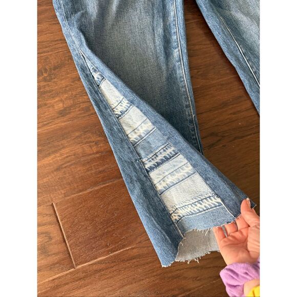 Madewell The Perfect Vintage Limited Edition Denim Side Panels 26 P - Picture 4 of 8